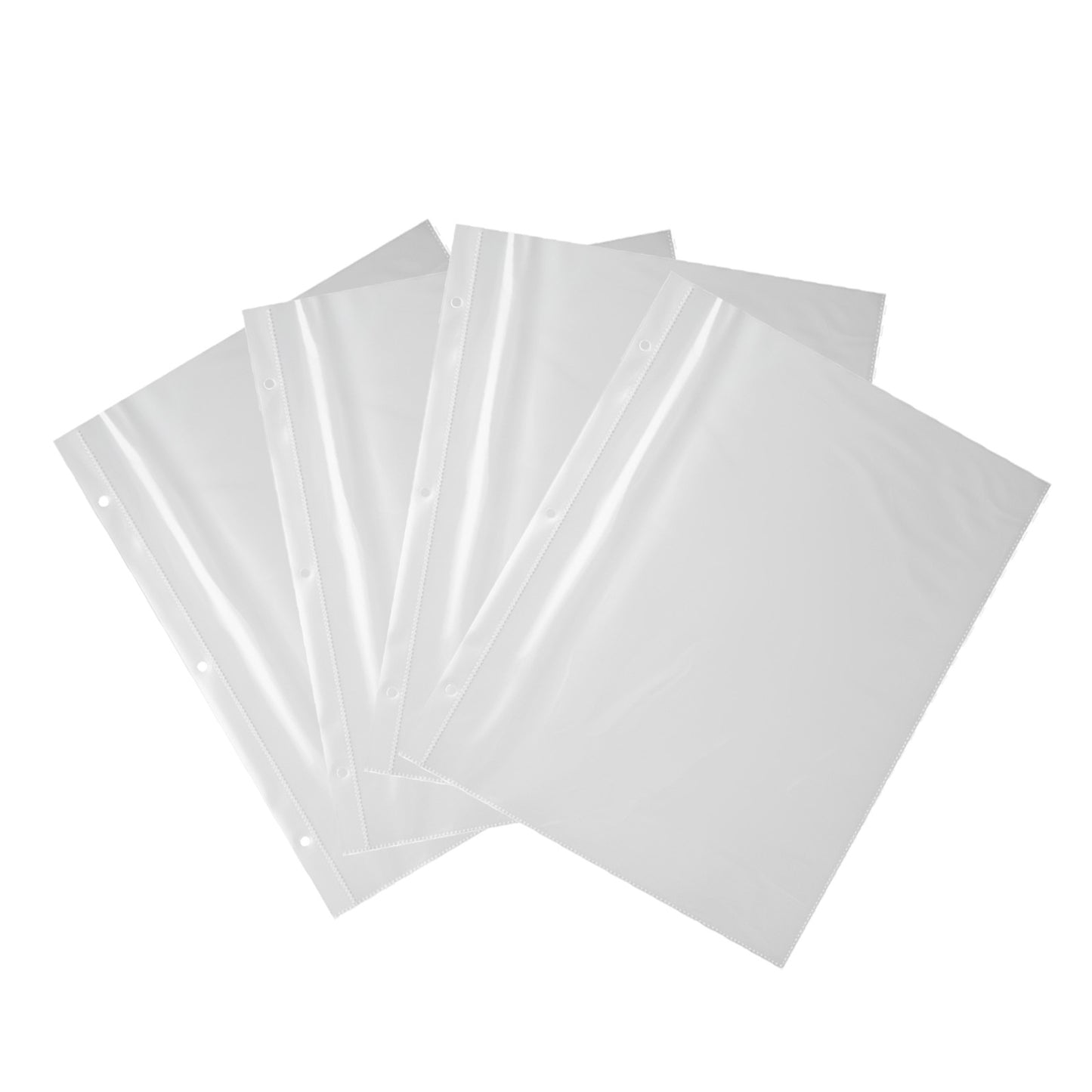 Restaurant Menu Covers 2 Pack – Burgundy Faux Leather | 8.5 x 11" Menu Holder with 7 Pages (14 Views)